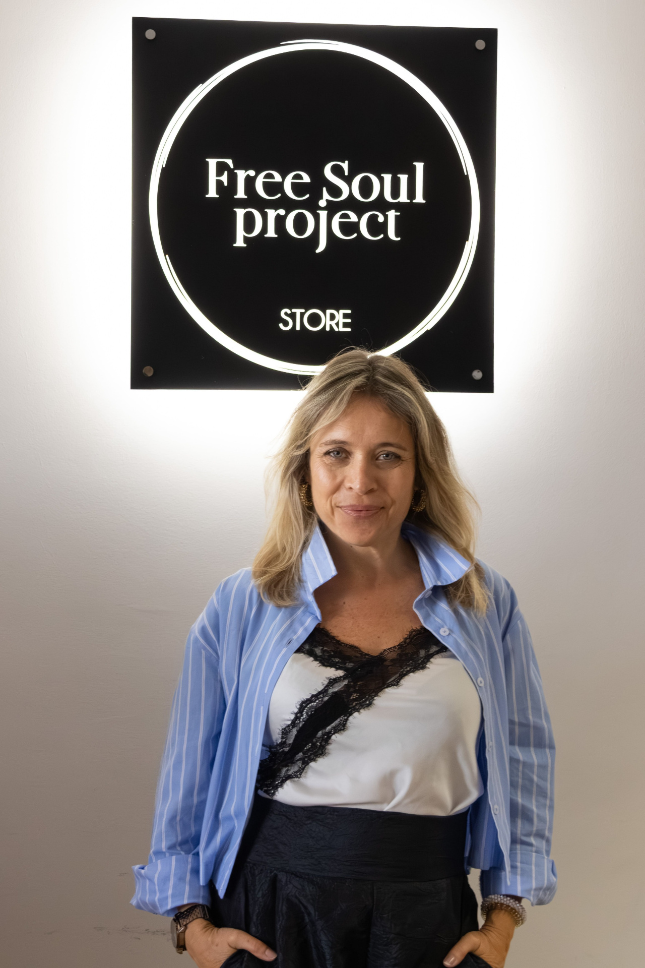 Fundadora da Free Soul Project Store